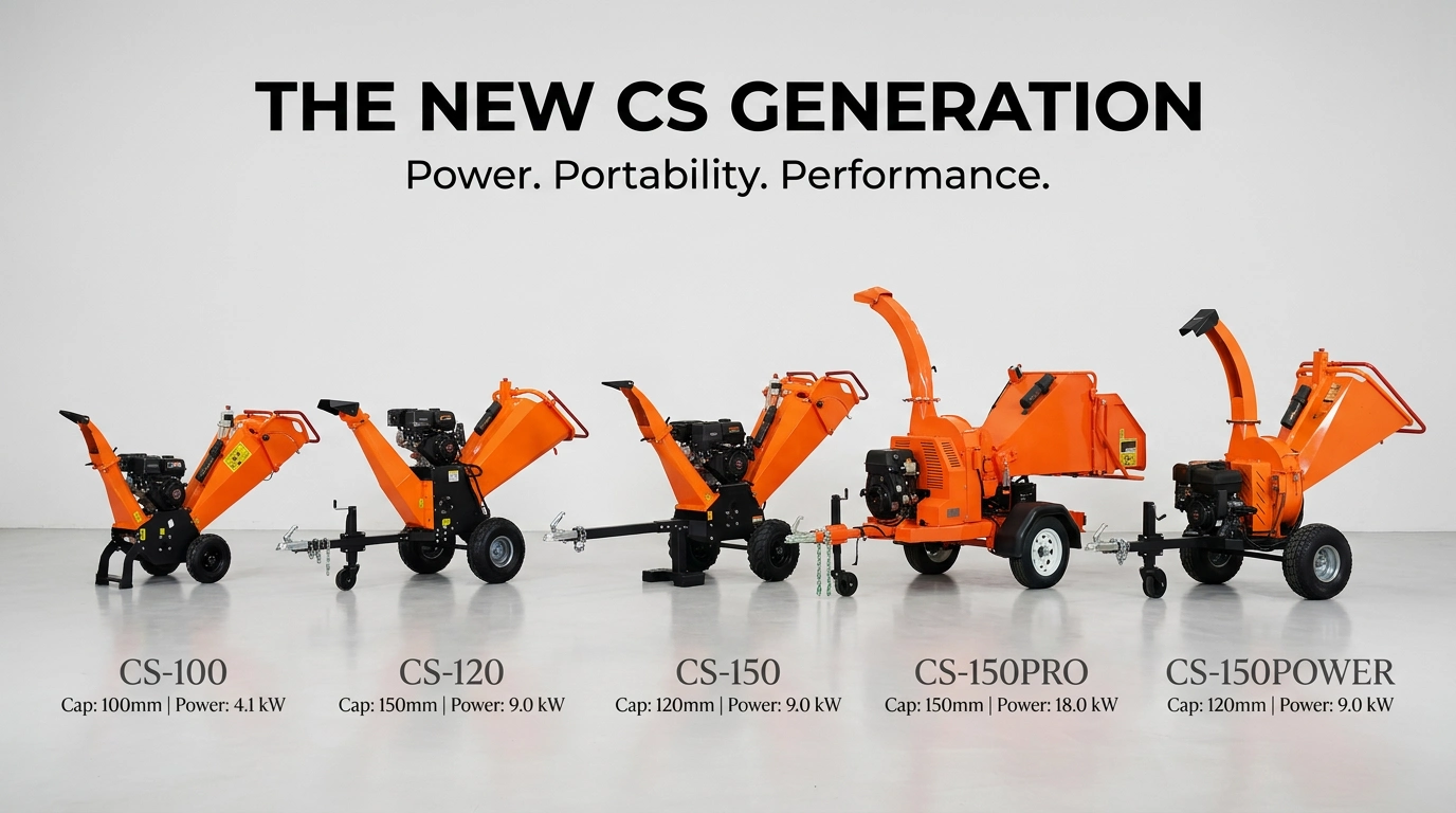 CS Series Wood Chipper Specifications