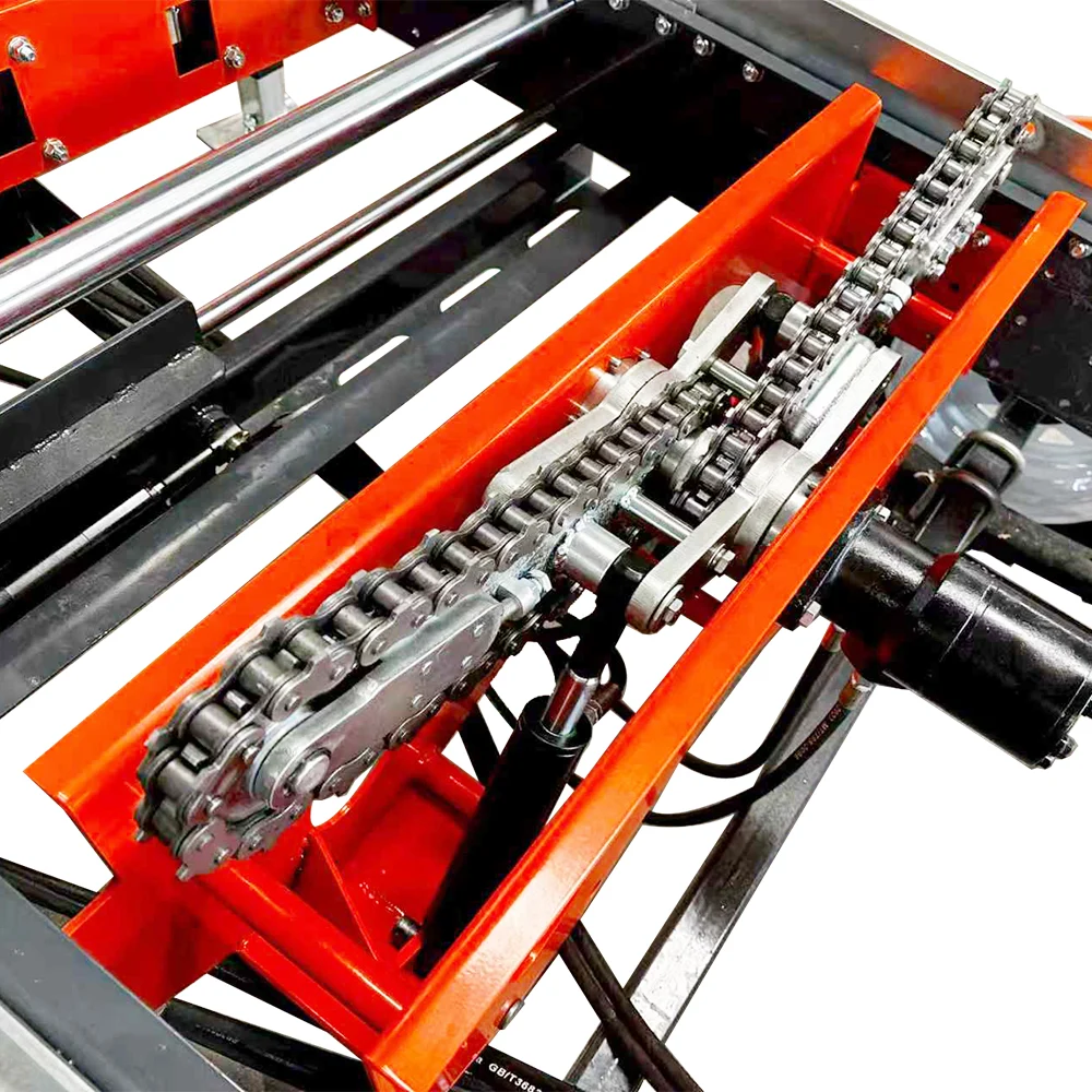 Portable Hydraulic Sawmill RS36G Deluxe(Hydraulic+Portable) is hydraulic portable sawmill with complete hydraulic log handling system,