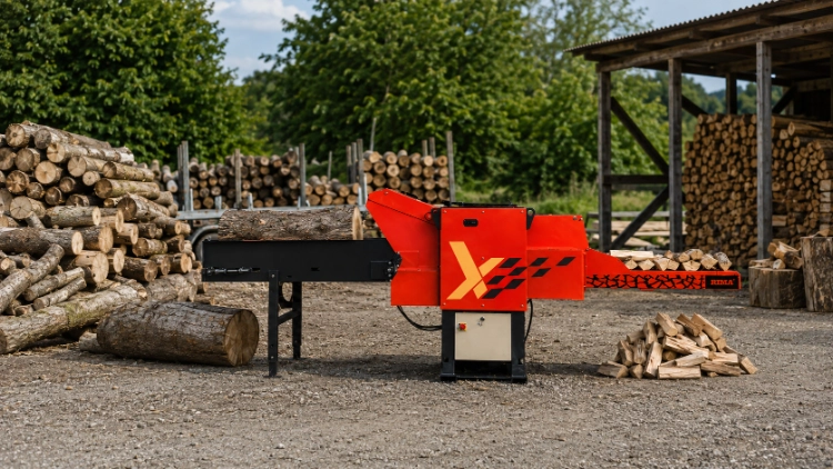 Tired of Slow Firewood Production How Commercial Processors Turn Large Logs Into Sellable Firewood