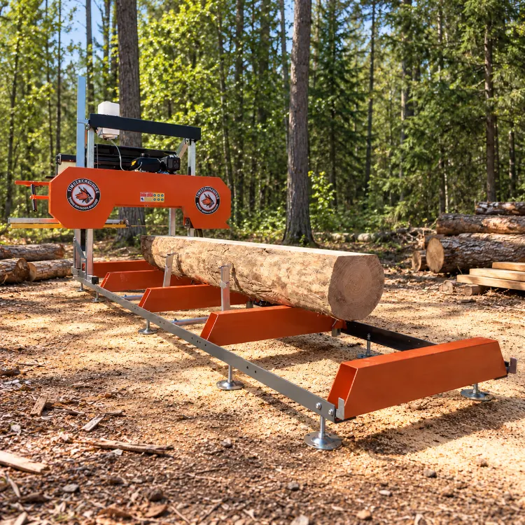 Handling 26-Inch Logs What Helps a Sawmill Maintain Cutting Accuracy